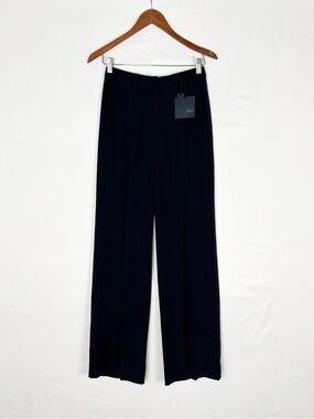 NEW Incotex Venezia 1951 Navy Blue Straight Wide Leg Trouser‎ Size 38/US 6